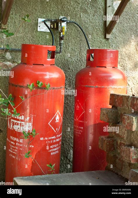 bottled domestic gas